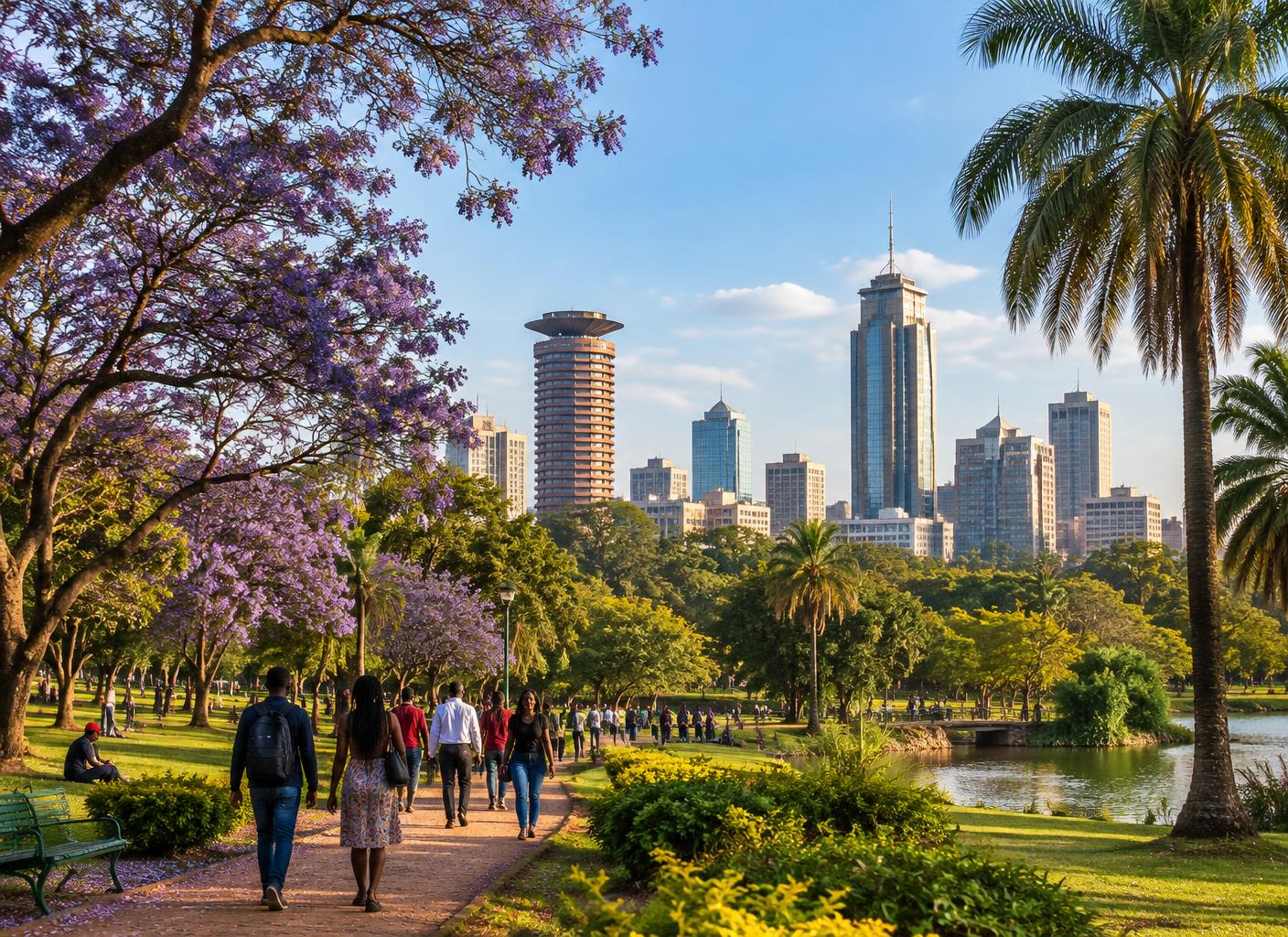 A Nairobi city view